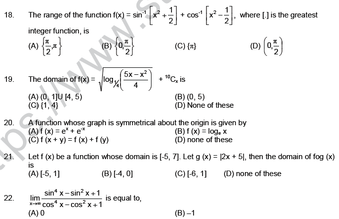 MCQS Exam